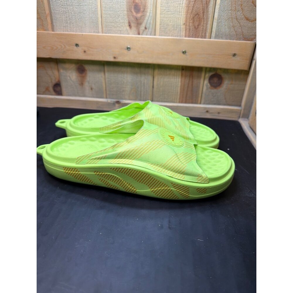 Adidas By Stella McCartney Signal Green Slide Shoes Size 9 Womens